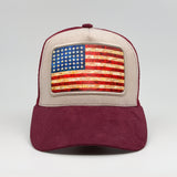 Stars and Stripes Forever on the Faluröd Suede Trucker