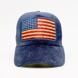 Stars and Stripes Forever on the Fjord Velvet Trucker