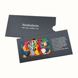 Jazz Ensemble - Rhythmic Vibrance Art Plate in its Nordenheim sleeve