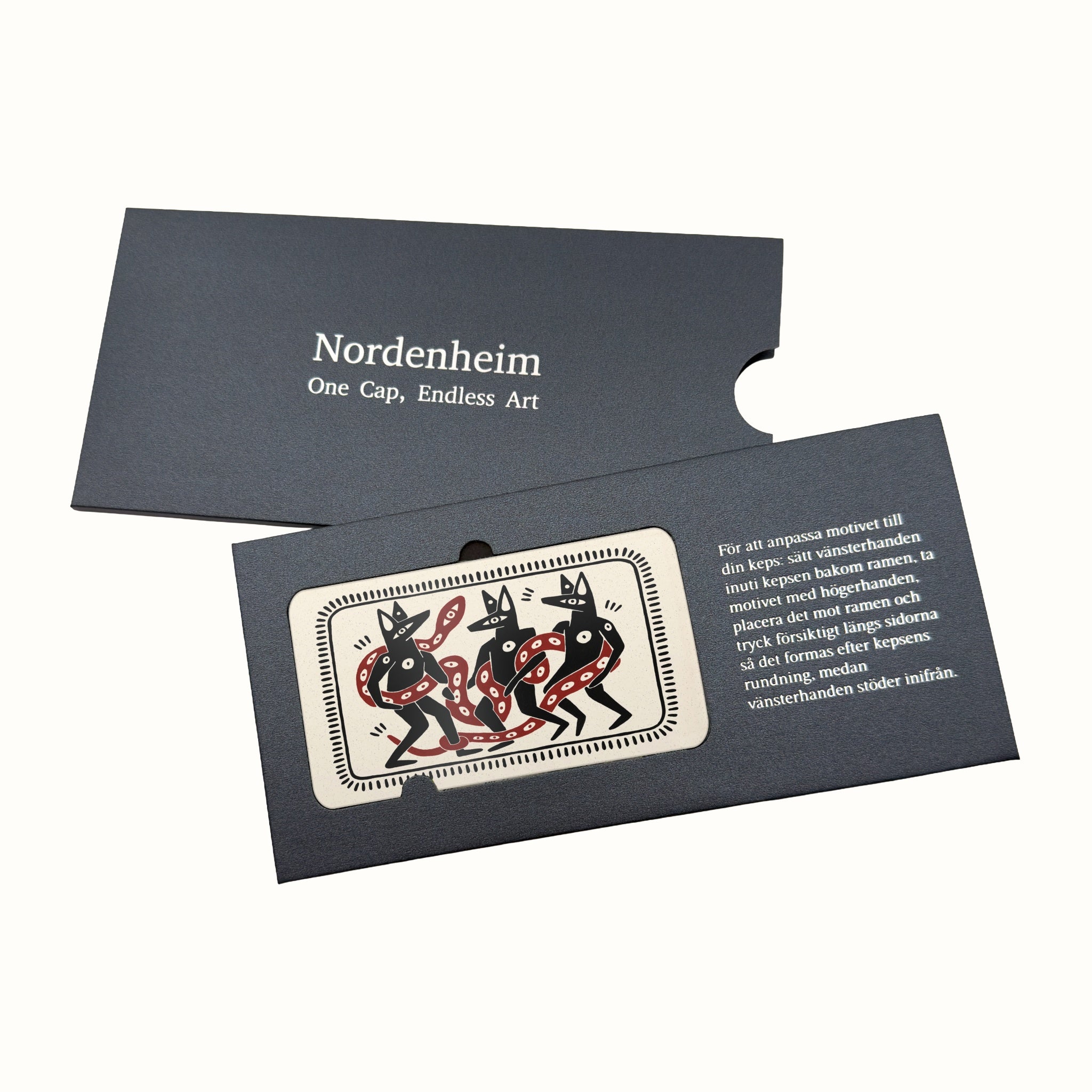 La Serpiente Roja - Desert Struggle Art Plate in its Nordenheim sleeve