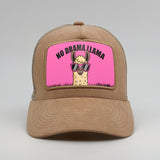 Chill Vibes Only: The No Drama Llama on the Timmer Suede Trucker