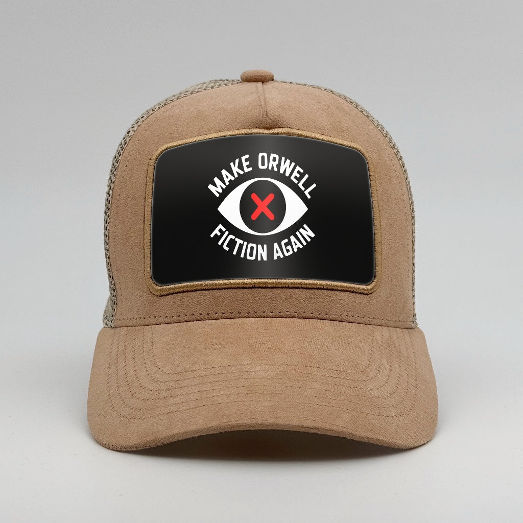 Make Orwell Fiction Again on the Timmer Suede Trucker