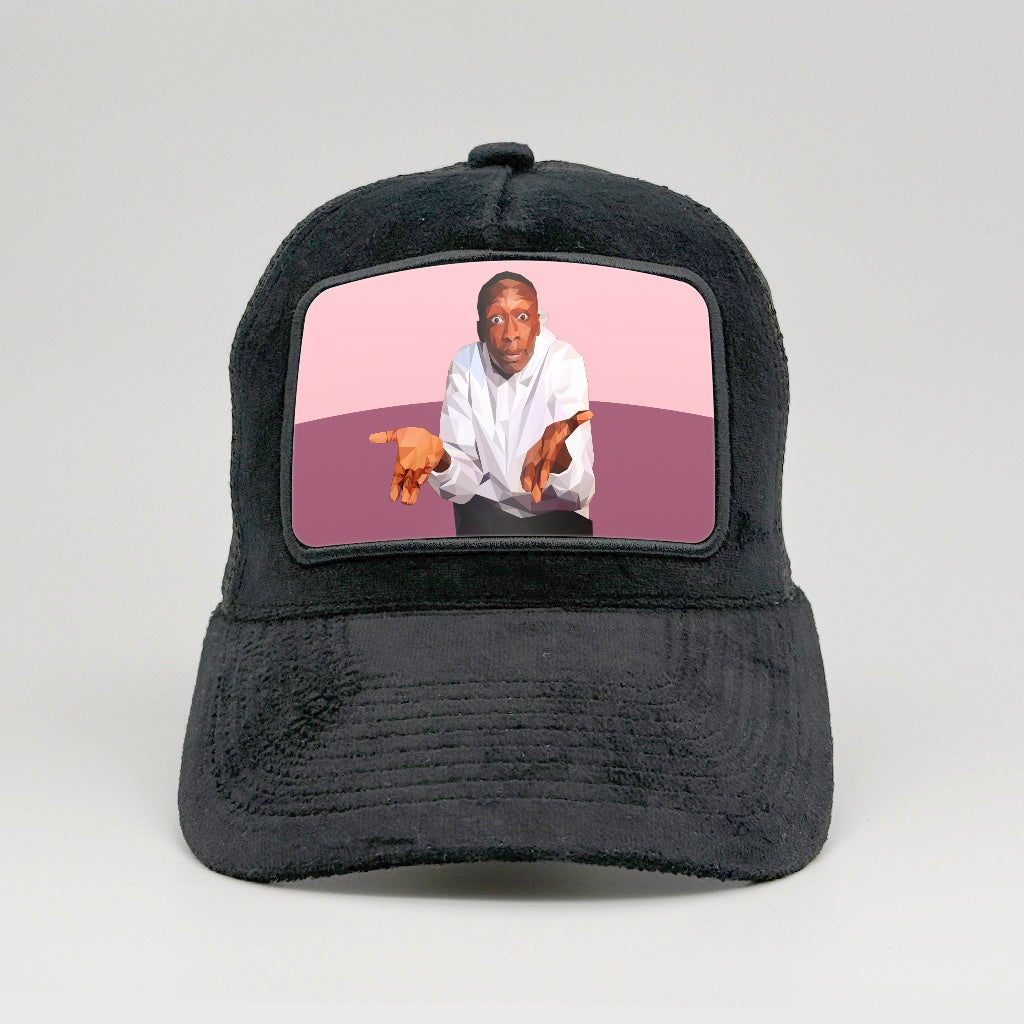 "Duh, Isn't It Obvious" Meme – Khaby Lame on the Midnatt Velvet Trucker