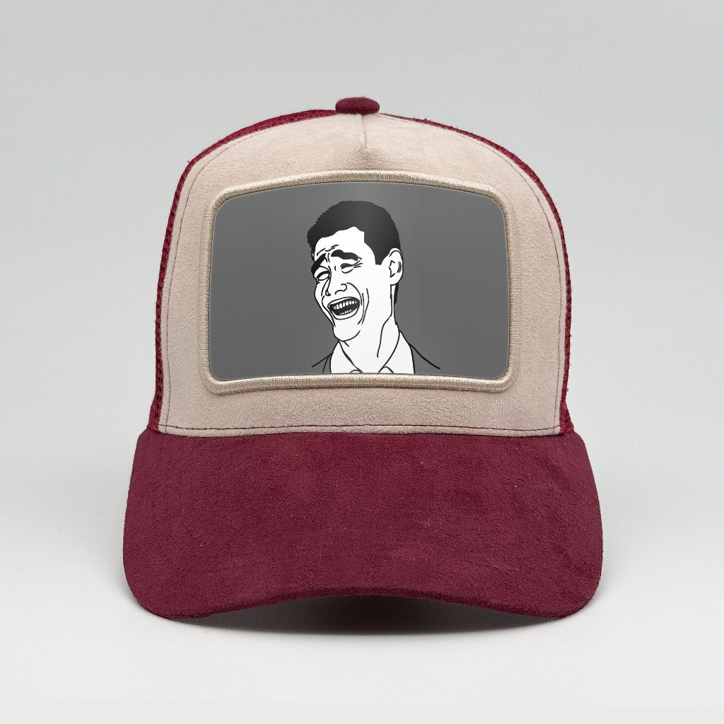 “Oh, Please” Meme on the Faluröd Suede Trucker