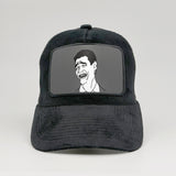 “Oh, Please” Meme on the Midnatt Velvet Trucker