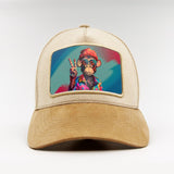 Unbothered Monkey - Peace Sign on the Björk Suede Classic