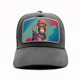 Unbothered Monkey - Peace Sign on the Granit Cotton Classic