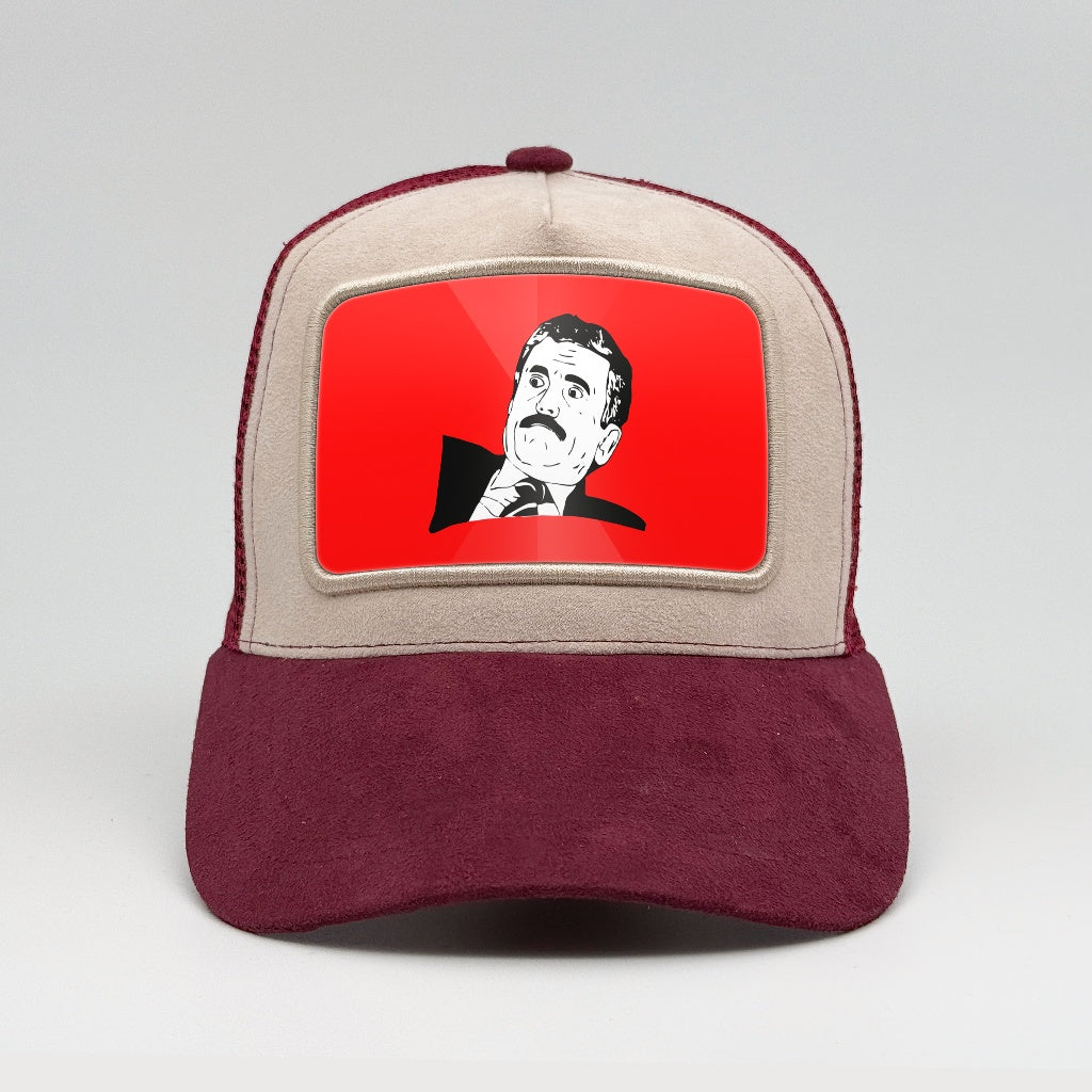 Wow! Seriously? - Meme Shock on the Faluröd Suede Trucker