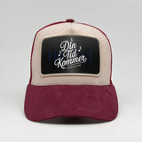 "Din tid kommer" on the Faluröd Suede Trucker