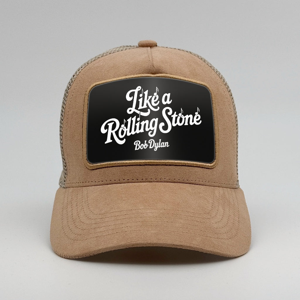"Like a rolling stone" on the Timmer Suede Trucker