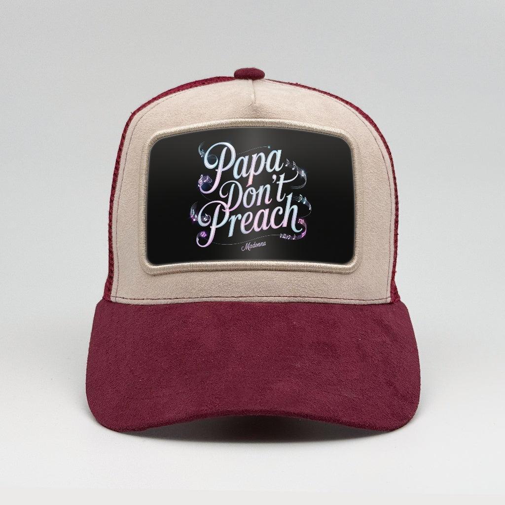 "Papa Don’t Preach" – Madonna on the Faluröd Suede Trucker