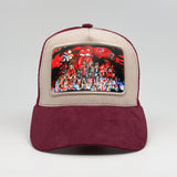 Start me up graffiti on the Faluröd Suede Trucker