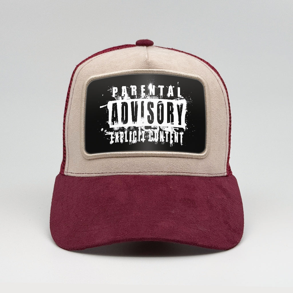 Parental Advisory on the Faluröd Suede Trucker