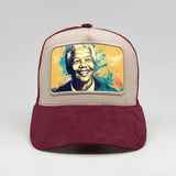 Nelson Mandela on the Faluröd Suede Trucker