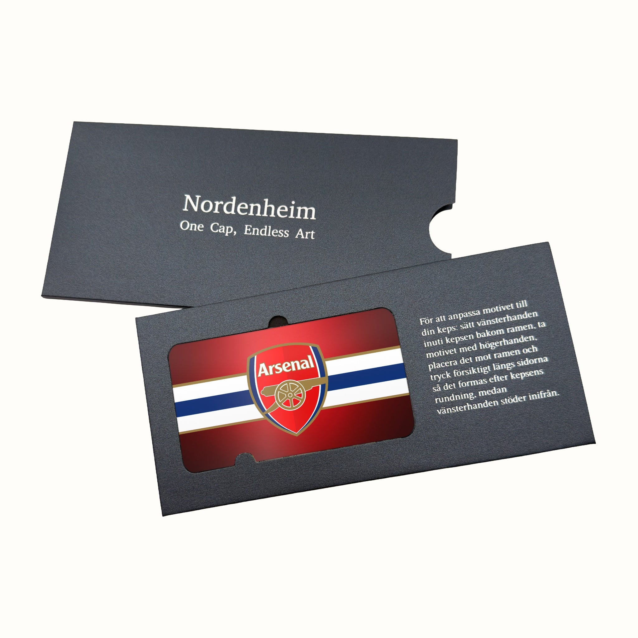 Arsenal Art Plate in its Nordenheim sleeve