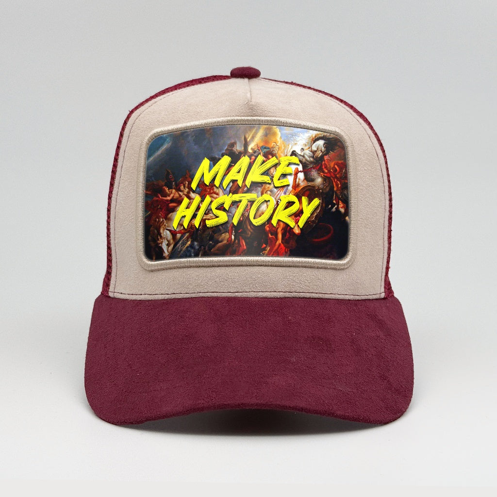 Make History on the Faluröd Suede Trucker