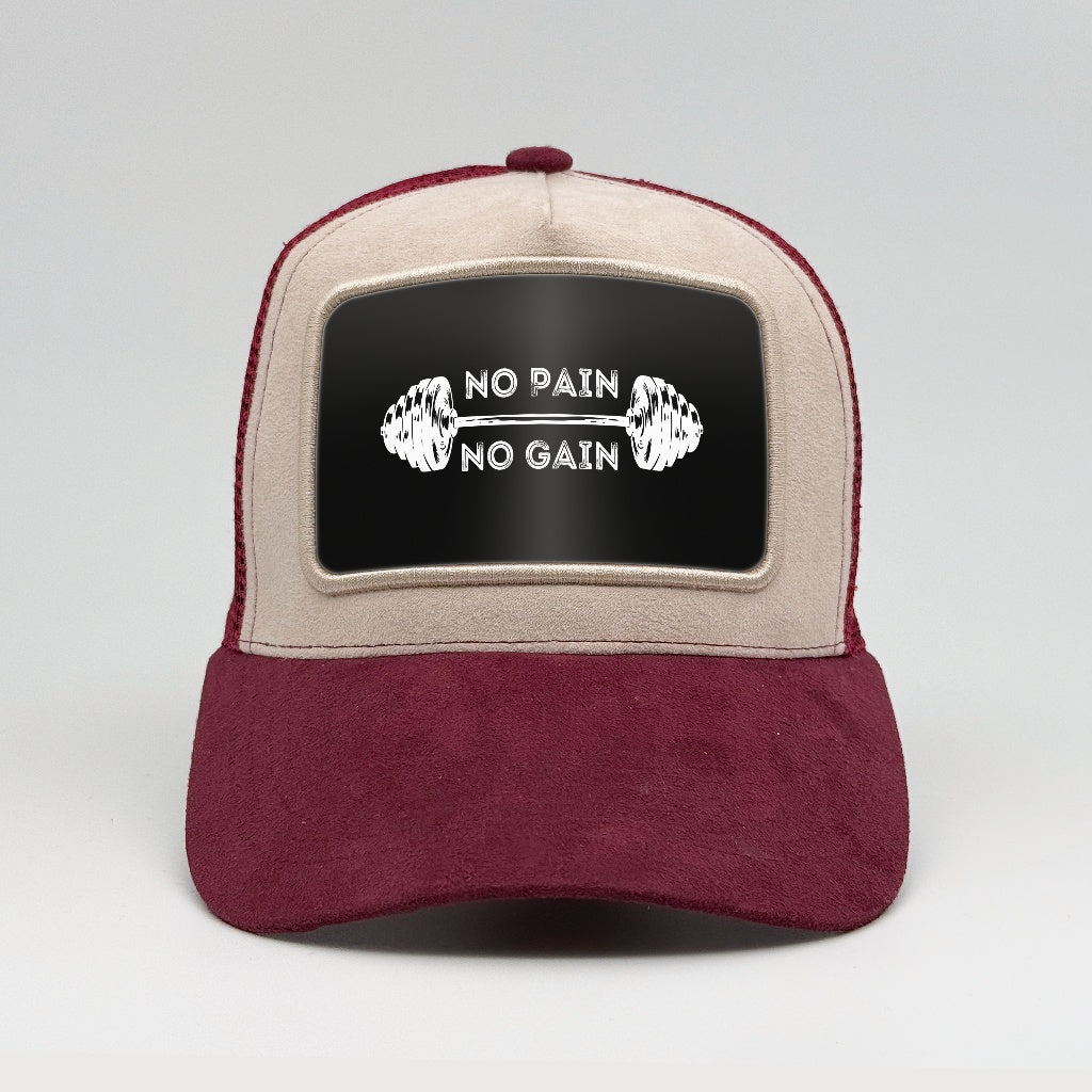 No Pain, No Gain on the Faluröd Suede Trucker