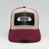 No Pain, No Gain on the Faluröd Suede Trucker