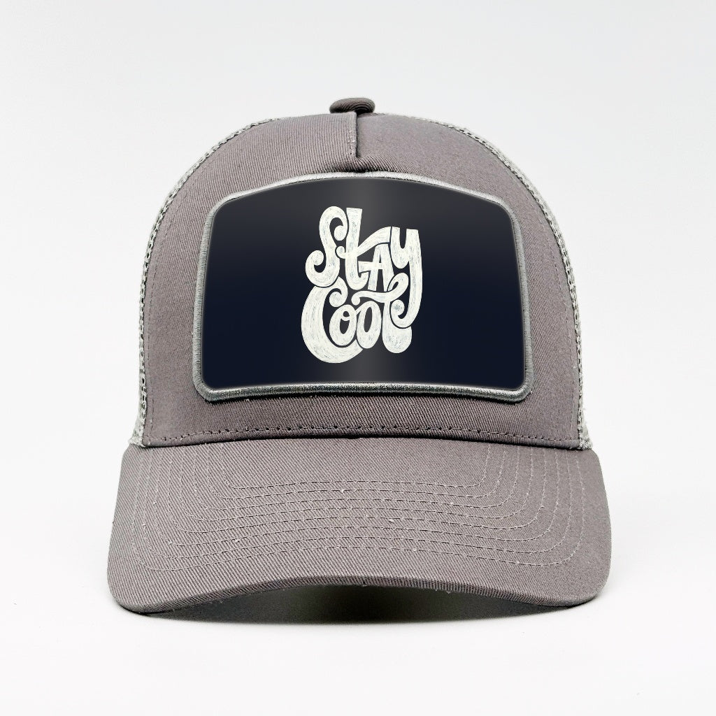 "Stay Cool" on the Aska Cotton Trucker
