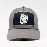 "Stay Cool" on the Aska Cotton Trucker