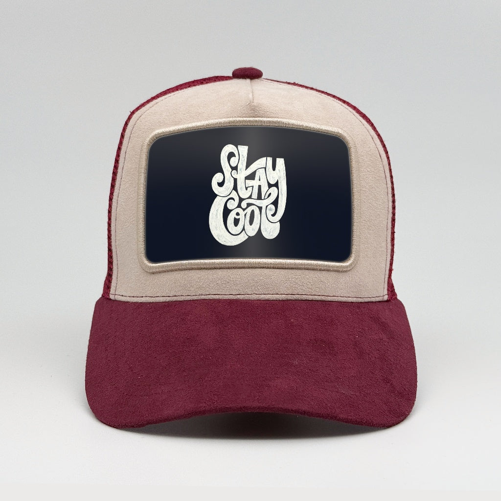 "Stay Cool" on the Faluröd Suede Trucker