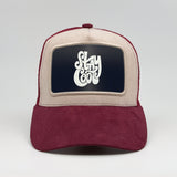 "Stay Cool" on the Faluröd Suede Trucker