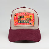 "Be the Weird You Want to See" on the Faluröd Suede Trucker