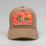 "Be the Weird You Want to See" on the Timmer Suede Trucker