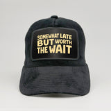 "Somewhat Late, But Worth the Wait" on the Midnatt Velvet Trucker