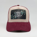 "Whatever you are, be a good one" - Abraham Lincoln on the Faluröd Suede Trucker