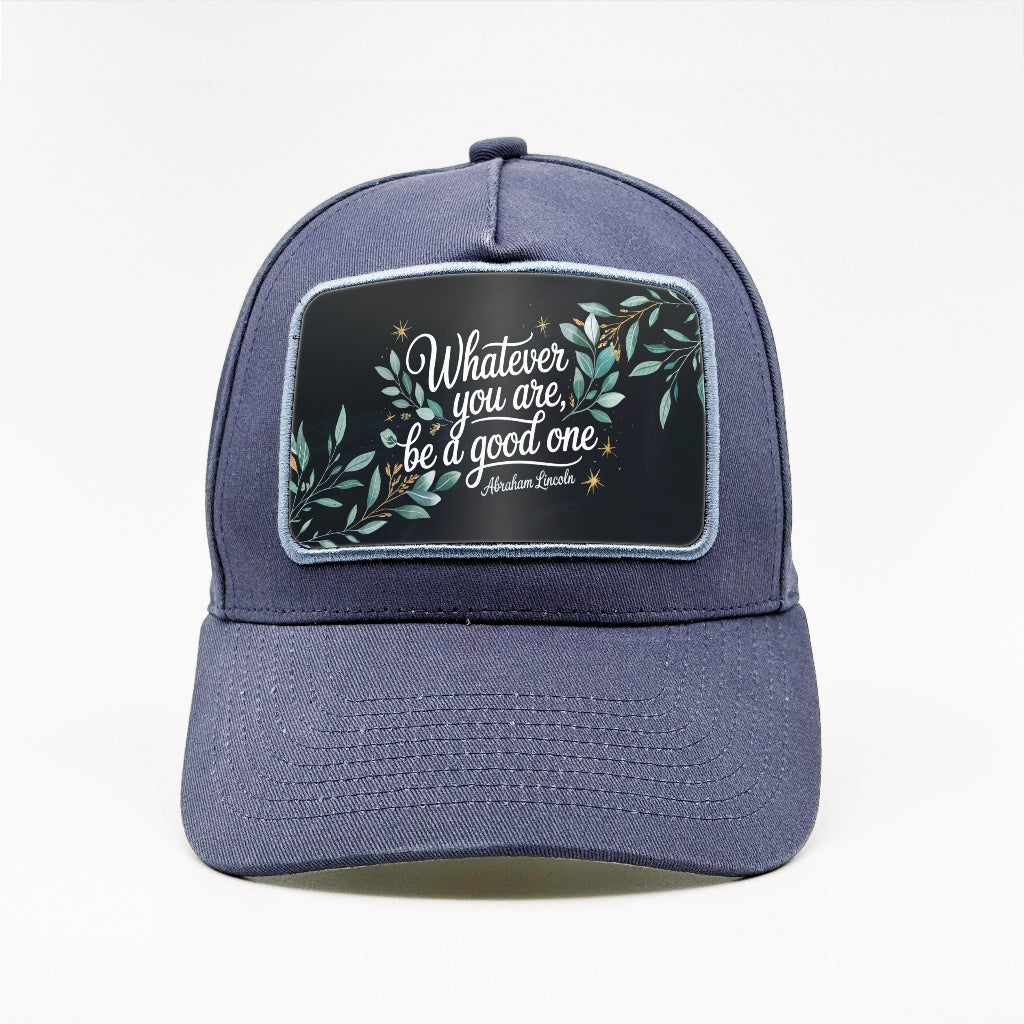 "Whatever you are, be a good one" - Abraham Lincoln on the Marinblå Cotton Classic