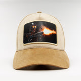 Terminator Blaze of Fury on the Björk Suede Classic