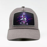 Mike Tyson - Neon Champion on the Aska Cotton Trucker