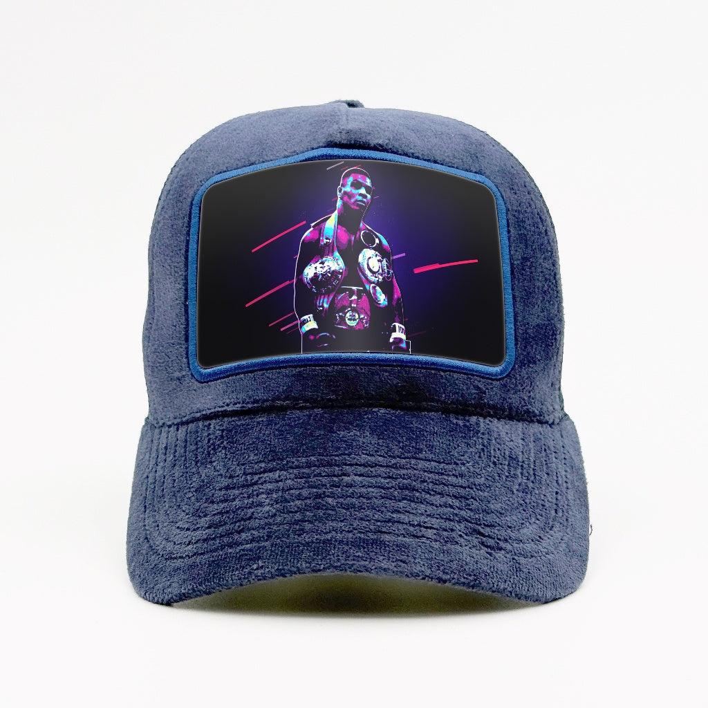 Mike Tyson - Neon Champion on the Fjord Velvet Trucker