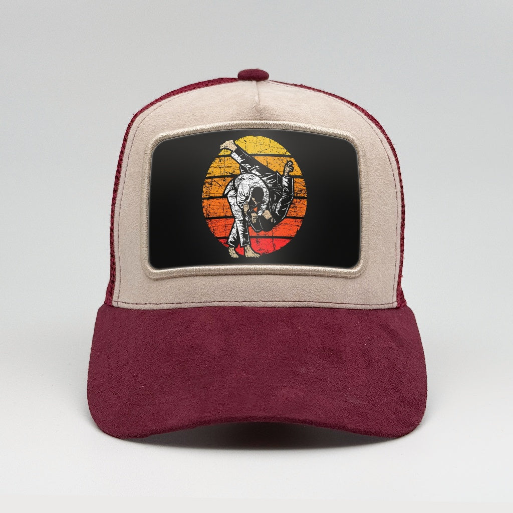 Dynamic Judo Exchange on the Faluröd Suede Trucker