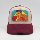 Muhammed Ali - Pop Art Style on the Faluröd Suede Trucker