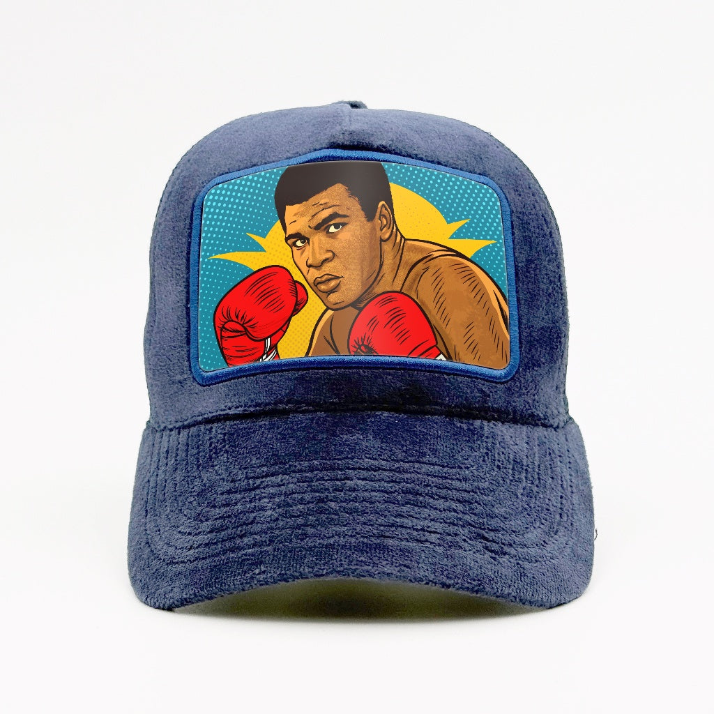 Muhammed Ali - Pop Art Style on the Fjord Velvet Trucker