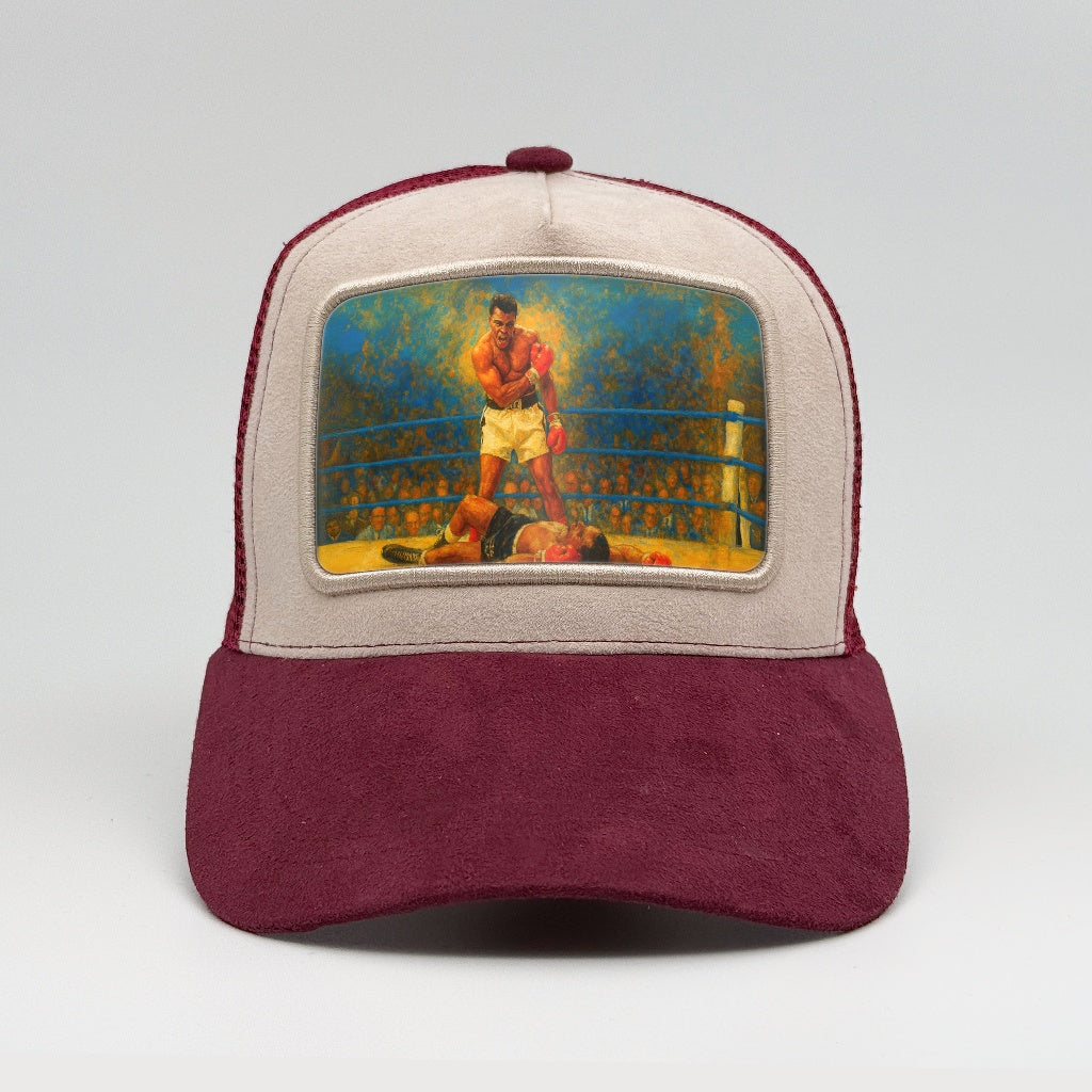 Ali vs. Liston on the Faluröd Suede Trucker