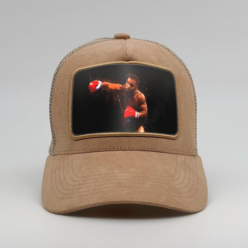 Mike Tyson – Iron Punch on the Timmer Suede Trucker