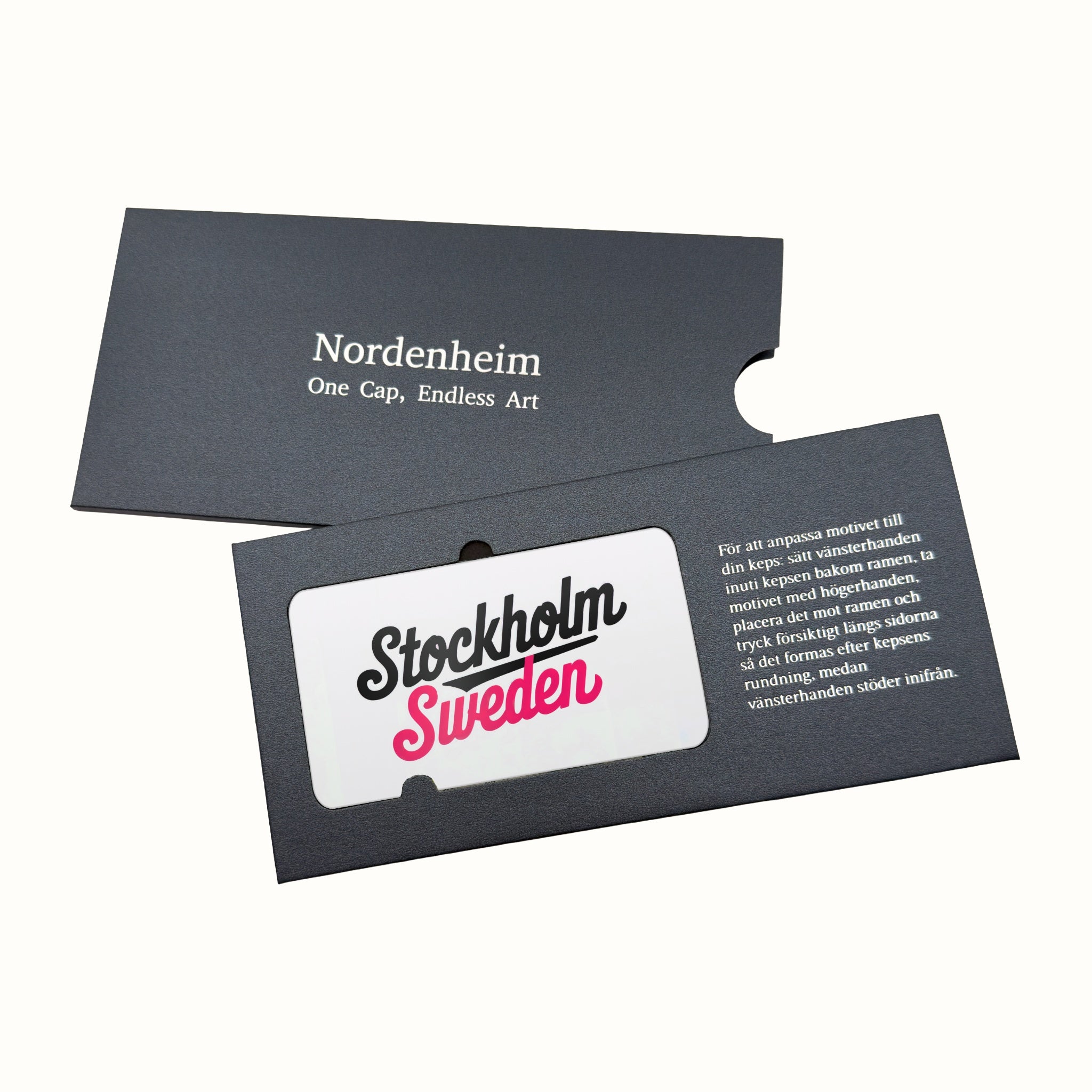 Stockholm, Sweden Art Plate in its Nordenheim sleeve