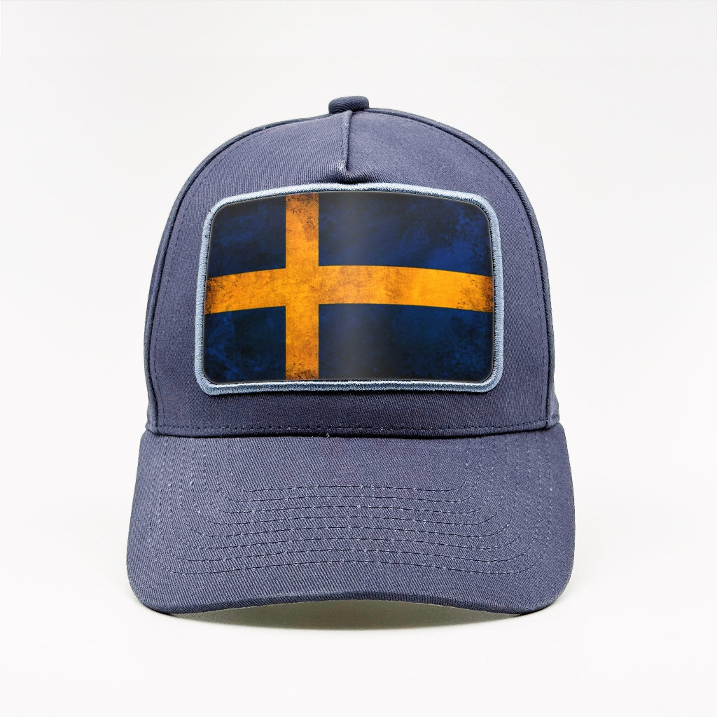 Swedish Flag - Rugged Resilience on the Marinblå Cotton Classic