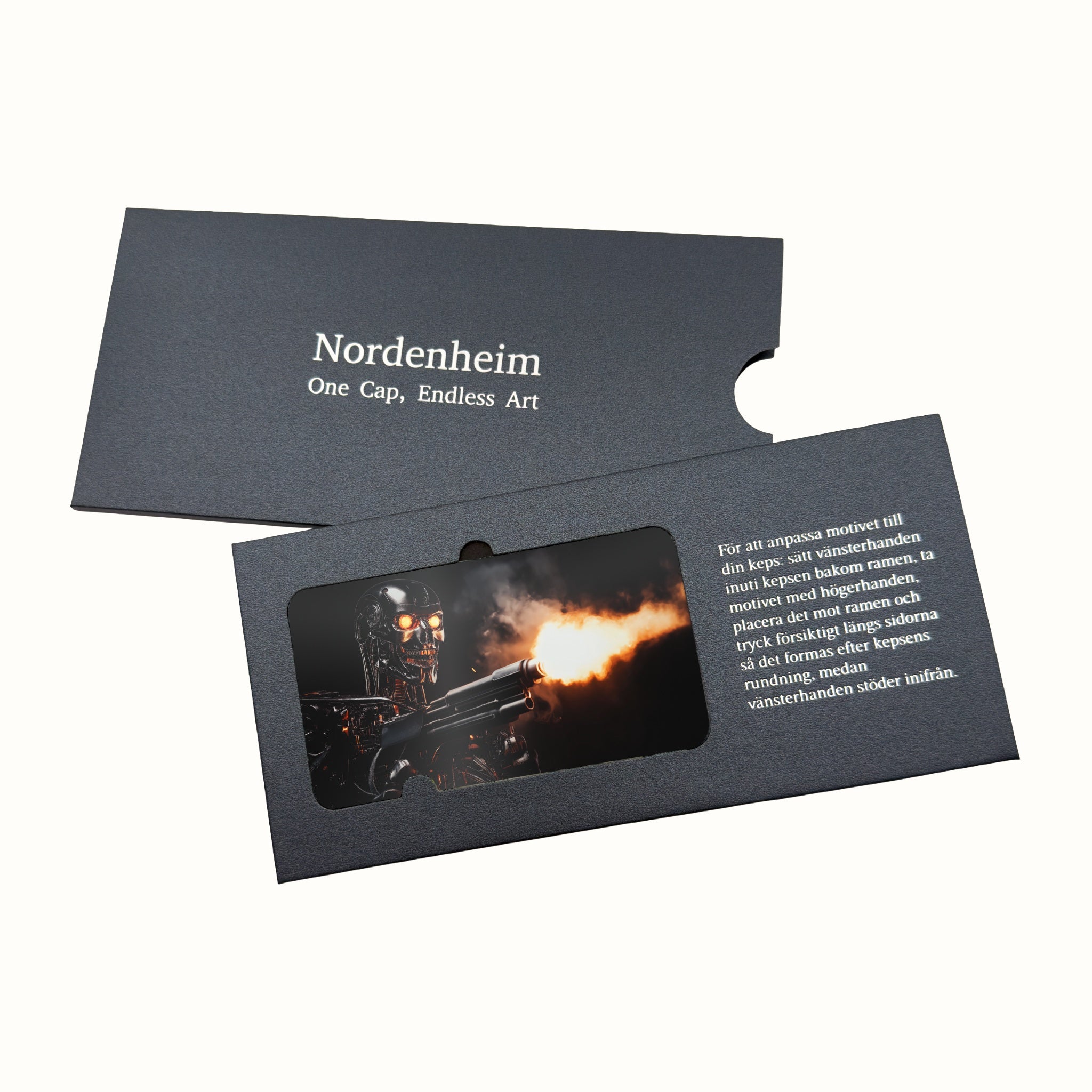Terminator Blaze of Fury Art Plate in its Nordenheim sleeve