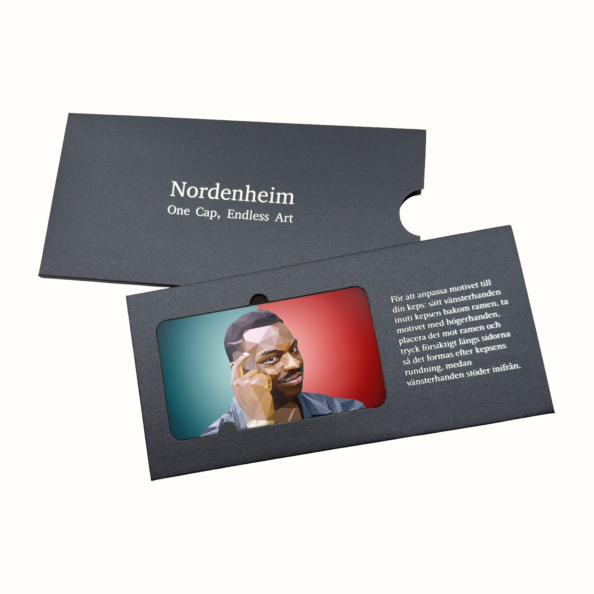 “Think About It” Meme – Roll Safe Art Plate in its Nordenheim sleeve