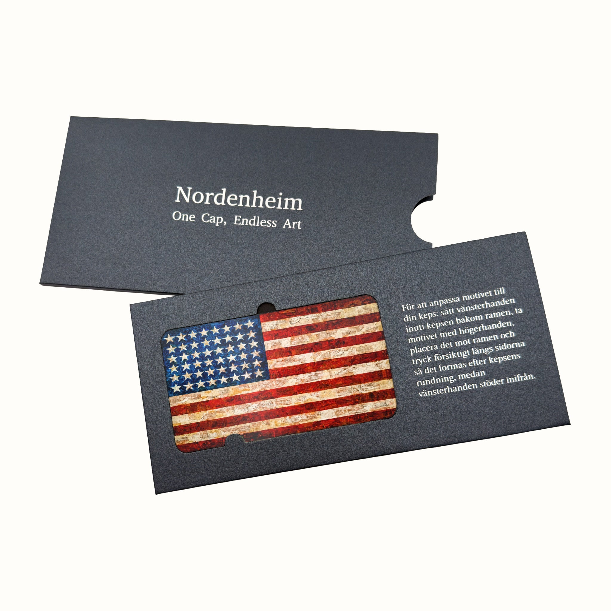 Stars and Stripes Forever Art Plate in its Nordenheim sleeve