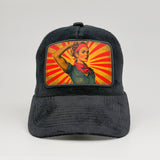 Rosie’s Rebel Spirit on the Midnatt Velvet Trucker