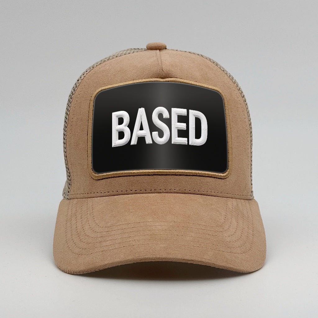 Based on the Timmer Suede Trucker