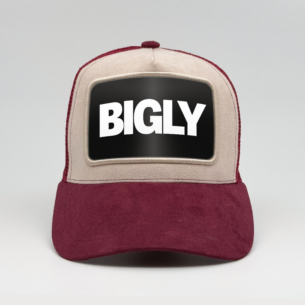 Bigly on the Faluröd Suede Trucker