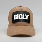 Bigly on the Timmer Suede Trucker
