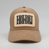 Howdy - Western Welcome on the Timmer Suede Trucker