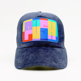 Abstract PUSH - Geometric Drive on the Fjord Velvet Trucker